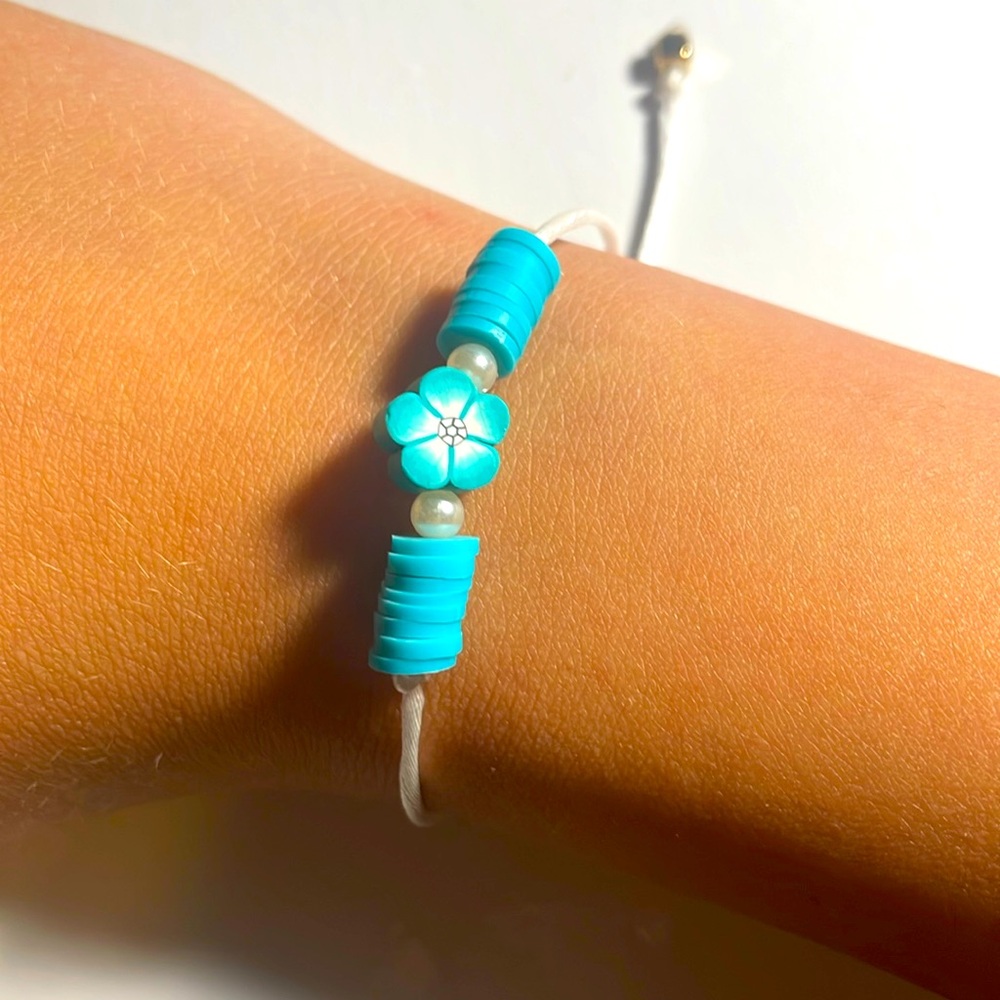 Turquoise Flower Bracelet